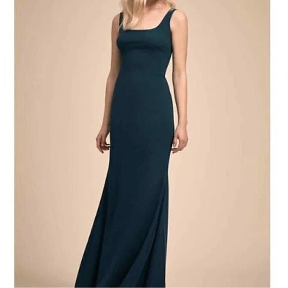 Katie May Lucy Sleeveless Maxi Dress Navy Blue 6 - Picture 2 of 11